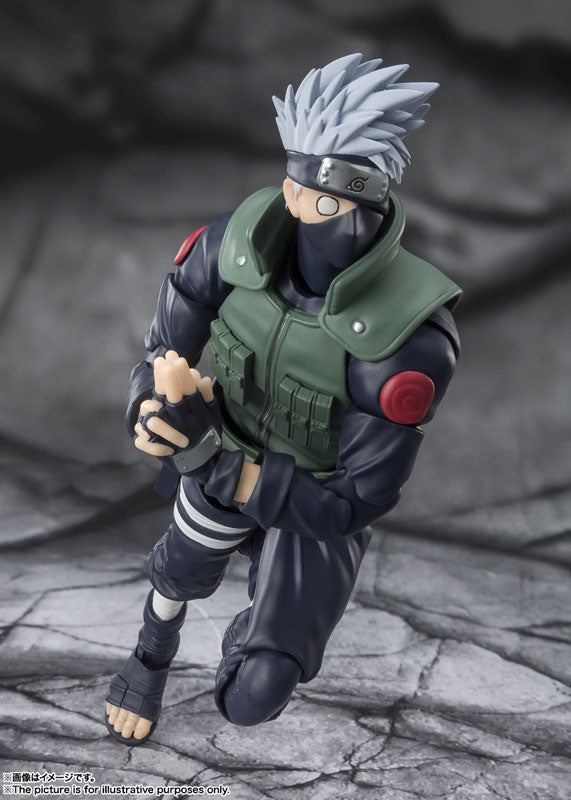 PRE-ORDER Bandai - S.H.Figuarts - Naruto Shippuden - Kakashi Hatake: The famed Sharingan Hero [November 2024 Release]