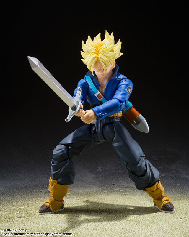 PRE-ORDER Bandai - S.H.Figuarts - Dragon Ball Z - Super Saiyan Trunks -Boy from the Future- [March 2024 Release]