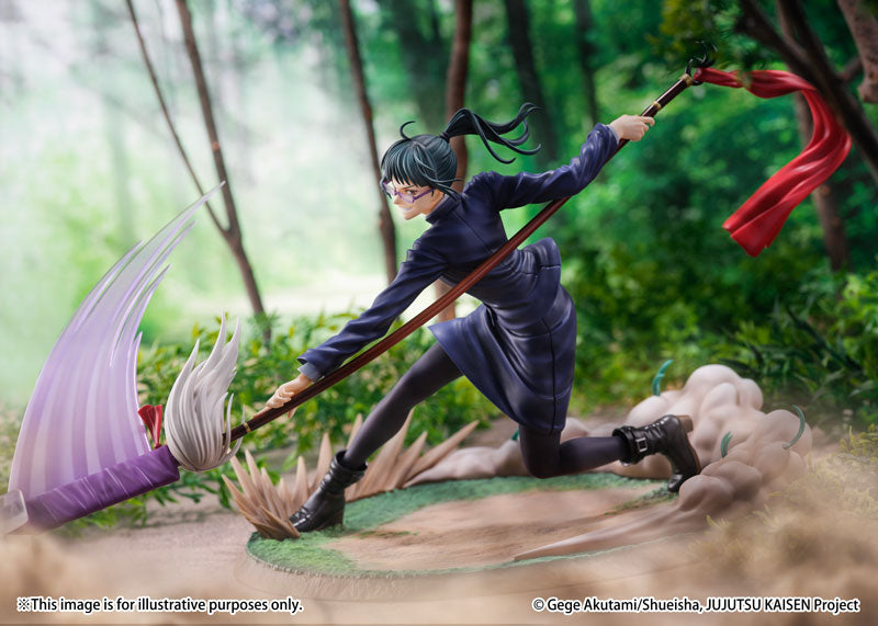 PRE-ORDER Shibuya Scramble Figure - Jujutsu Kaisen - Maki Zen'in 1/7