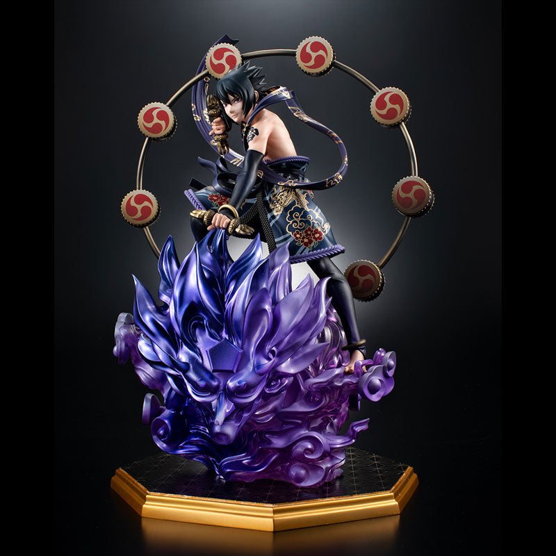 PRE-ORDER Precious G.E.M. Series - Naruto Shippuden - Naruto Uzumaki: Fujin & Sasuke Uchiha: Raijin Set [EXCLUSIVE]