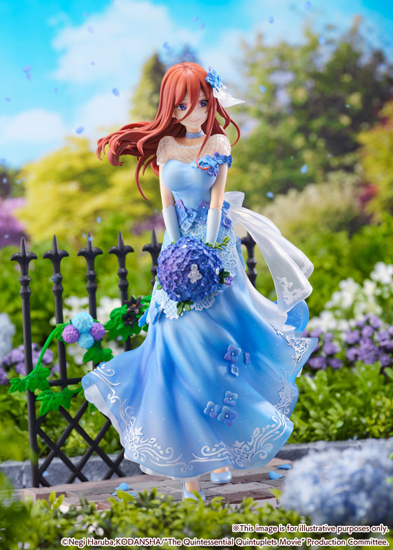 PRE-ORDER The Quintessential Quintuplets Movie - Miku Nakano: Floral Dress Ver. 1/7