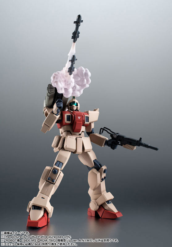 PRE-ORDER Robot Spirits -Side MS- - Mobile Suit Gundam The 08th MS Team - RGM-79 (G) GM Ground Type Ver. A.N.I.M.E [October 2023 Release]