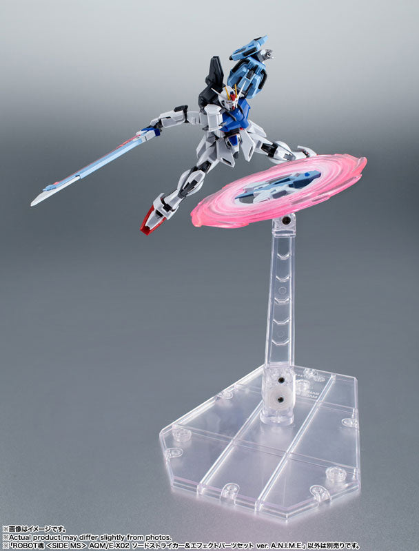 PRE-ORDER Bandai - Robot Spirits -SIDE MS- - Mobile Suit Gundam Seed - AQM/E-X02 Sword Striker & Effect Parts Set ver. A.N.I.M.E.