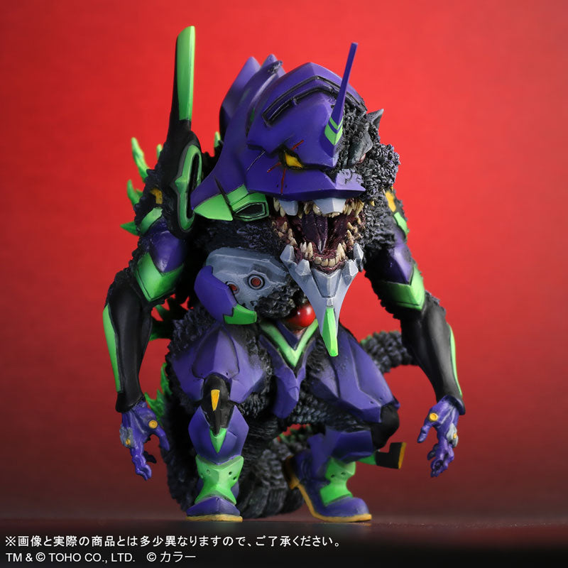 PRE-ORDER X-Plus - Defo-Real - Godzilla vs Evangelion - Evangelion Unit 01 G: Awakening Mode