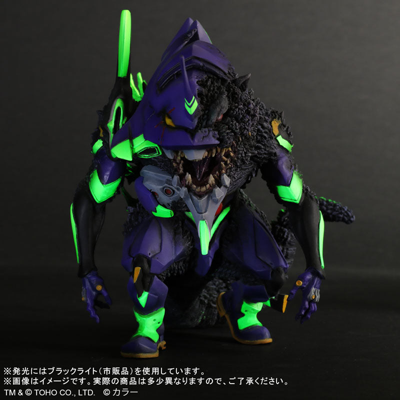PRE-ORDER X-Plus - Defo-Real - Godzilla vs Evangelion - Evangelion Unit 01 G: Awakening Mode