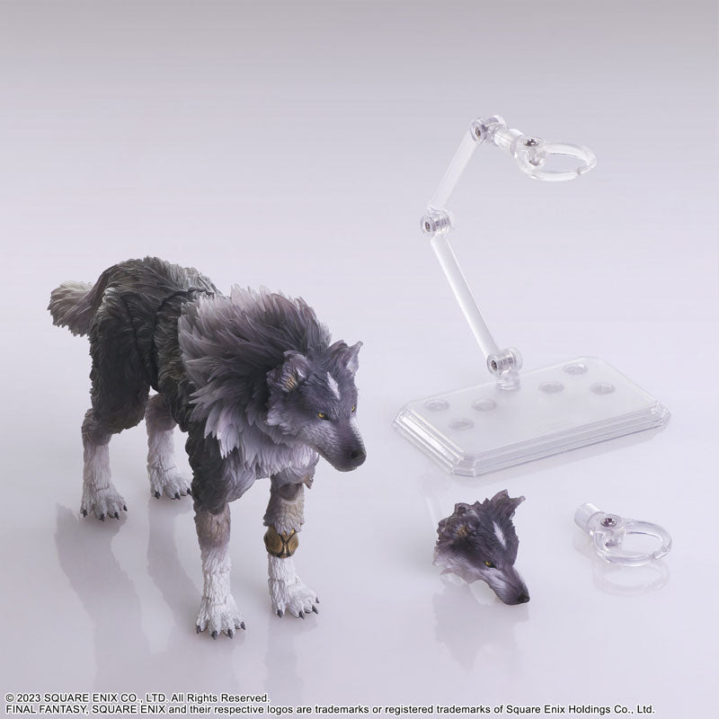 IN-STOCK Square Enix - Bring Arts - Final Fantasy XVI - Clive Rosefield & Torgal