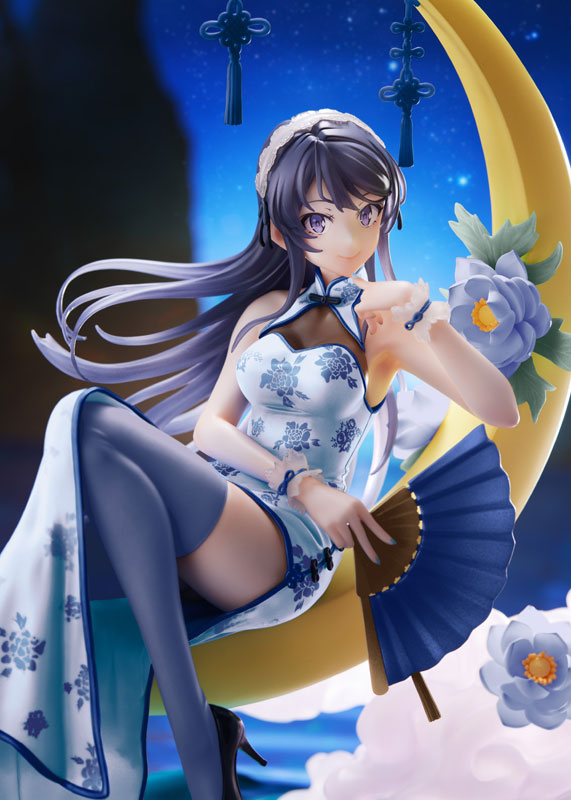 PRE-ORDER spiritale - Rascal Does Not Dream of Bunny Girl Senpai - Mai Sakurajima: White China Dress Ver. 1/7