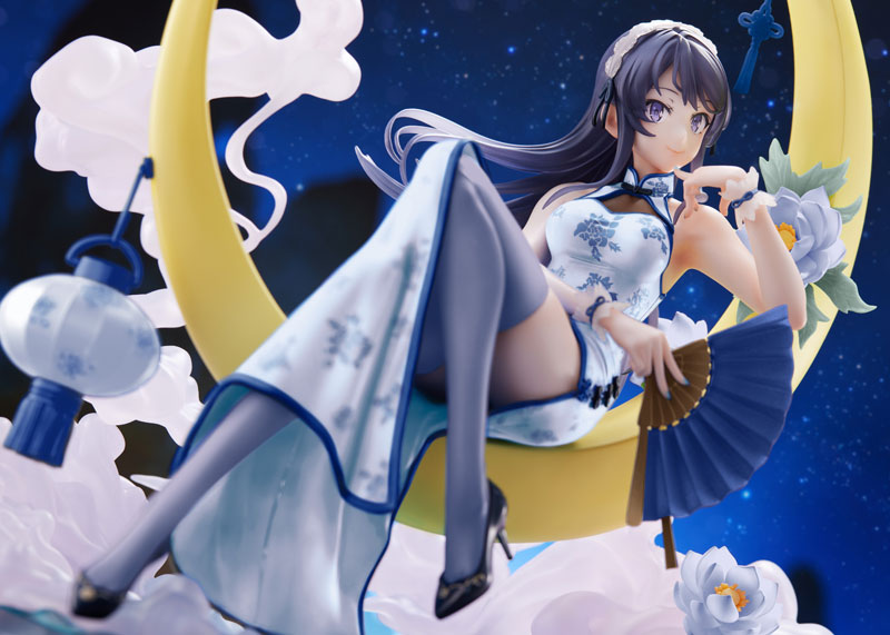 PRE-ORDER spiritale - Rascal Does Not Dream of Bunny Girl Senpai - Mai Sakurajima: White China Dress Ver. 1/7