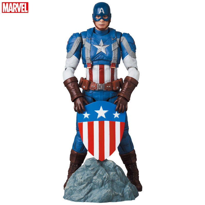 PRE-ORDER Medicom Toy - MAFEX No.220 - Captain America: The Winter Soldier - Captain America: Classic Suit