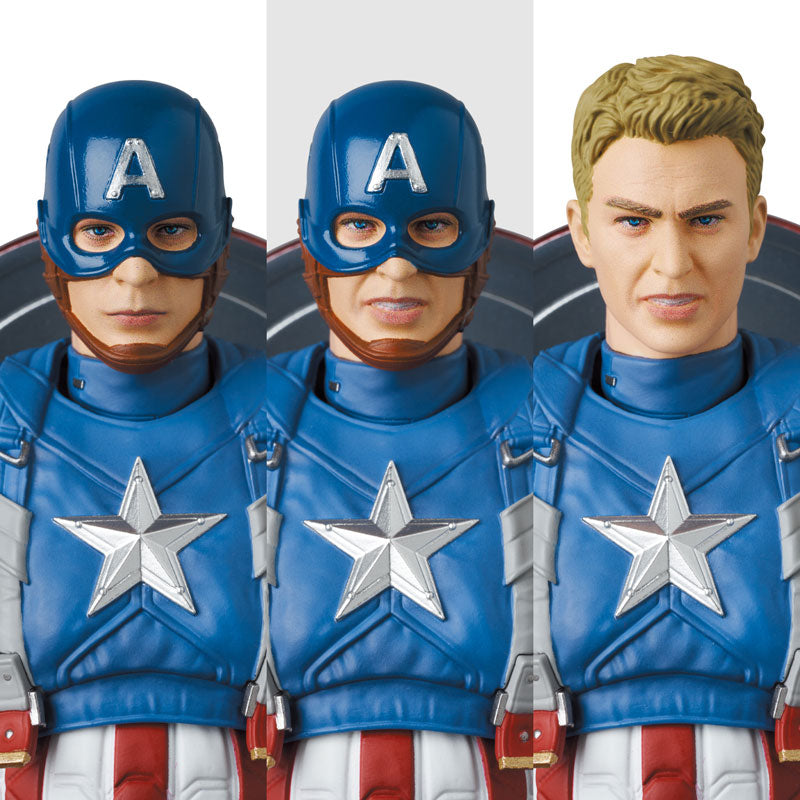 SPECIAL ORDER Medicom Toy - MAFEX No.220 - Captain America: The Winter Soldier - Captain America: Classic Suit [JP]