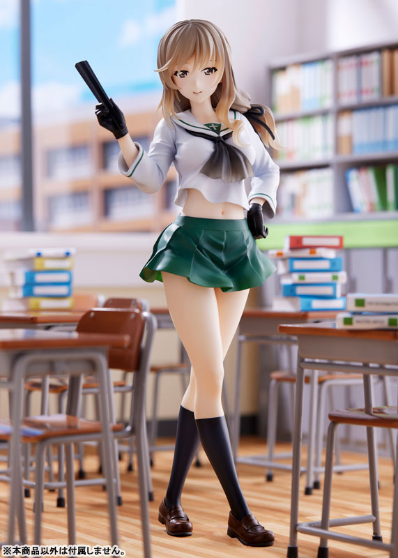PRE-ORDER Wave - Girls und Panzer Senshadou Daisakusen! - Chiyo Shimada: Oarai Girls High 1/7 [November 2024 Release]