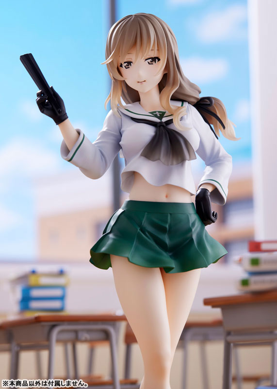 PRE-ORDER Wave - Girls und Panzer Senshadou Daisakusen! - Chiyo Shimada: Oarai Girls High 1/7