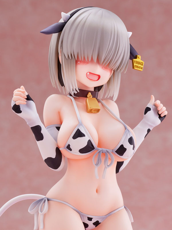 PRE-ORDER Wave - Uzaki-chan Wants to Hang Out! - ω Yanagi Uzaki: Cow Pattern Bikini Ver. 1/7