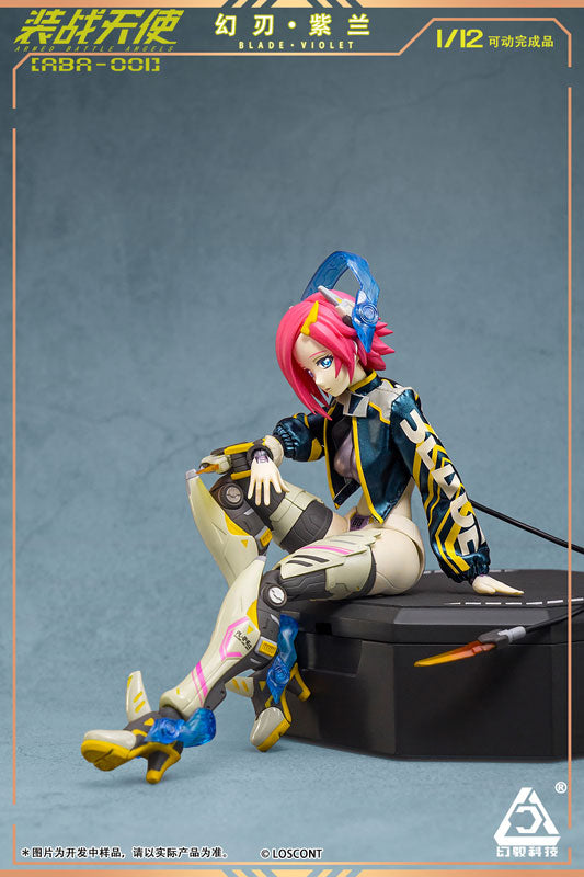 PRE-ORDER LOSCONT - Armored Battle Angels Series ABA-001 Blade Violet 1/12