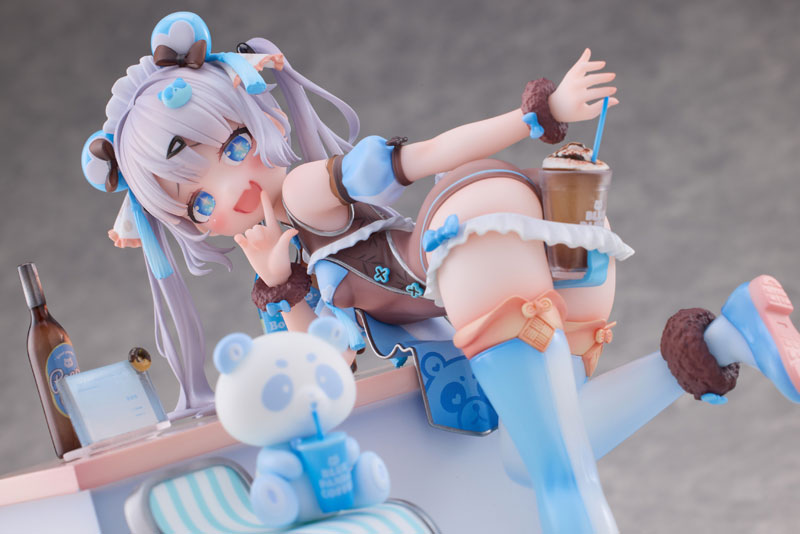 PRE-ORDER HOTVENUS - Henreader Original Character Blue Panda Coffee 1/6