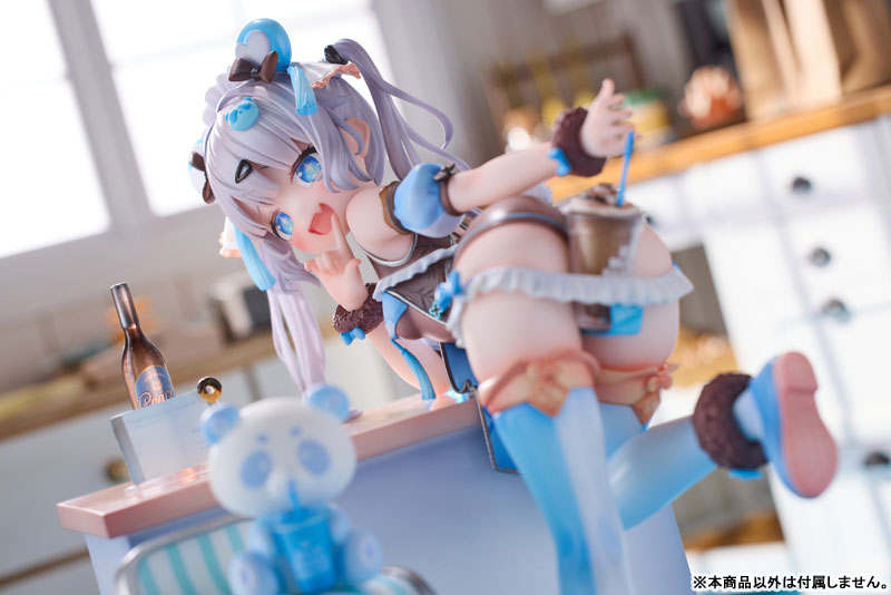 PRE-ORDER HOTVENUS - Henreader Original Character Blue Panda Coffee 1/6