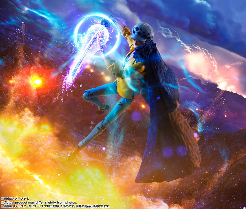 PRE-ORDER Bandai - S.H.Figuarts - One Piece - Trafalgar Law -The Raid on Onigashima-