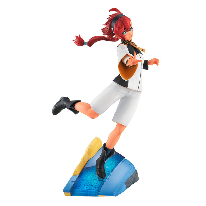 PRE-ORDER MegaHouse - Gundam Girls Generation - Mobile Suit Gundam: The Witch from Mercury - Suletta Mercury 1/8 [EXCLUSIVE]
