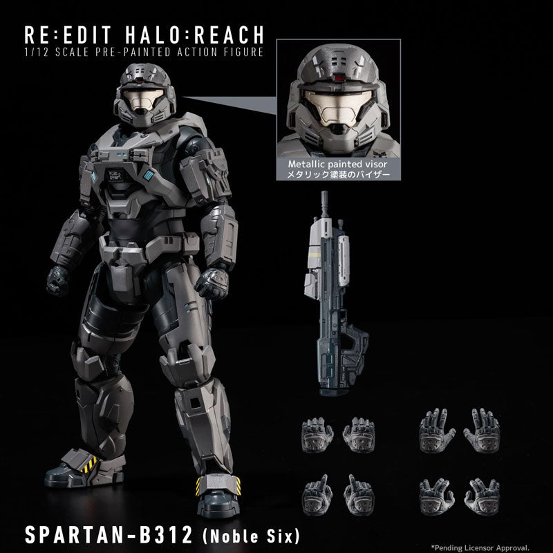PRE-ORDER 1000toys - RE:EDIT - Halo: REACH - SPARTAN-B312 (Noble Six) 1/12