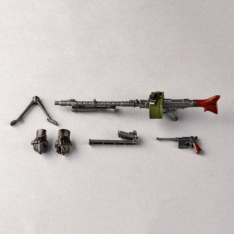 PRE-ORDER Kaiyodo - Revoltech - Kerberos Panzer Jäger - Protect Gear: Black Ver.