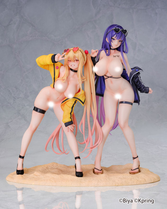 SPECIAL ORDER Gentlemen - Yuna & Sayuri w/ Special Base Illustration by Biya & K Pring 1/6 [JP]