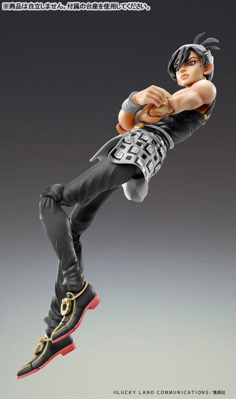 PRE-ORDER Medicos Entertainment - Super Action Statue - Jojo's Bizarre Adventure: Golden Wind - Narancia Ghirga & As: Black Ver. [June 2024 Release]