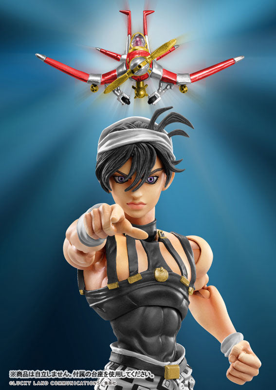 PRE-ORDER Medicos Entertainment - Super Action Statue - Jojo's Bizarre Adventure: Golden Wind - Narancia Ghirga & As: Black Ver. [June 2024 Release]
