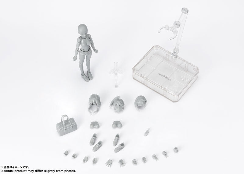 IN-STOCK Bandai - S.H.Figuarts - BODY-CHAN: School Life Edition DX SET (Gray Color Ver.)