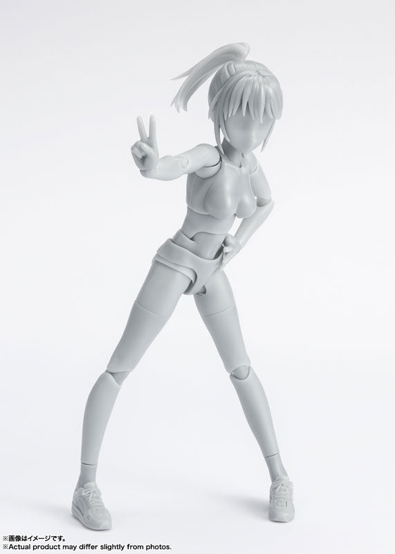 IN-STOCK Bandai - S.H.Figuarts - BODY-CHAN: School Life Edition DX SET (Gray Color Ver.)