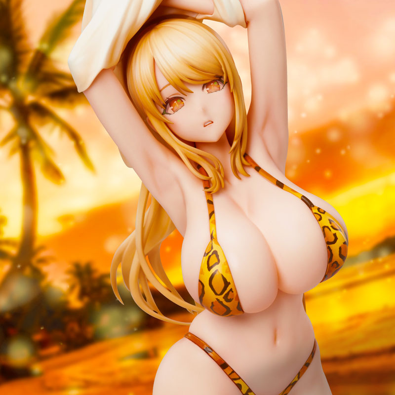 PRE-ORDER Union Creative - POPQN Illustration - Leopard Print Swimsuit 1/6