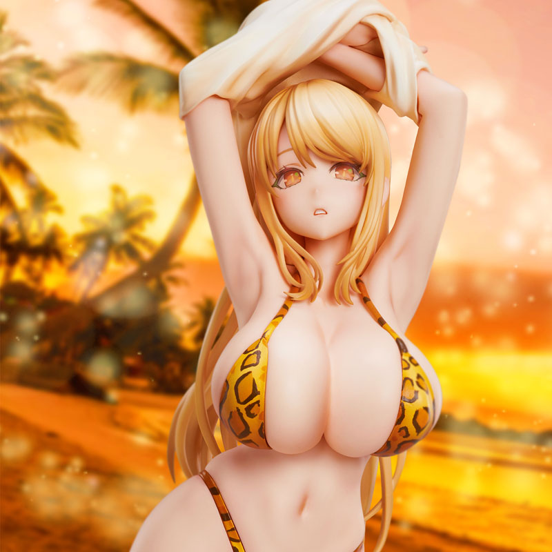 SPECIAL ORDER Union Creative - POPQN Illustration - Leopard Print Swimsuit 1/6 [JP]