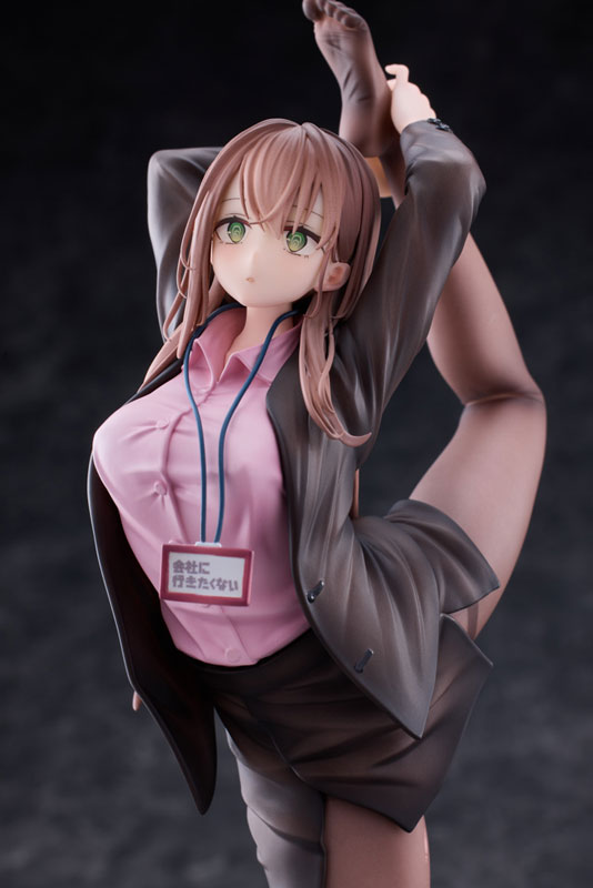 PRE-ORDER MAGI ARTS - Surprisingly Bendy OL-chan Who Doesn't Want to Go to Work: Pink Deluxe Ver. 1/6
