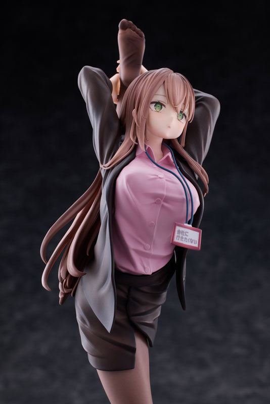 PRE-ORDER MAGI ARTS - Surprisingly Bendy OL-chan Who Doesn't Want to Go to Work: Pink Deluxe Ver. 1/6