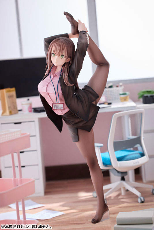 PRE-ORDER MAGI ARTS - Surprisingly Bendy OL-chan Who Doesn't Want to Go to Work: Pink Deluxe Ver. 1/6