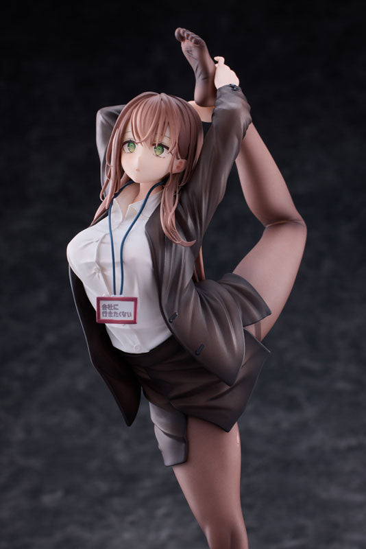 SPECIAL ORDER MAGI ARTS - Surprisingly Bendy OL-chan Who Doesn't Want to Go to Work: White Deluxe Ver. 1/6 [JP]