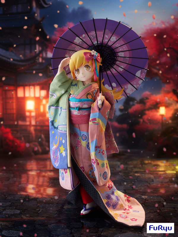 PRE-ORDER FuRyu - F:Nex - Monogatari Series - Shinobu Oshino: Japanese Doll 1/4