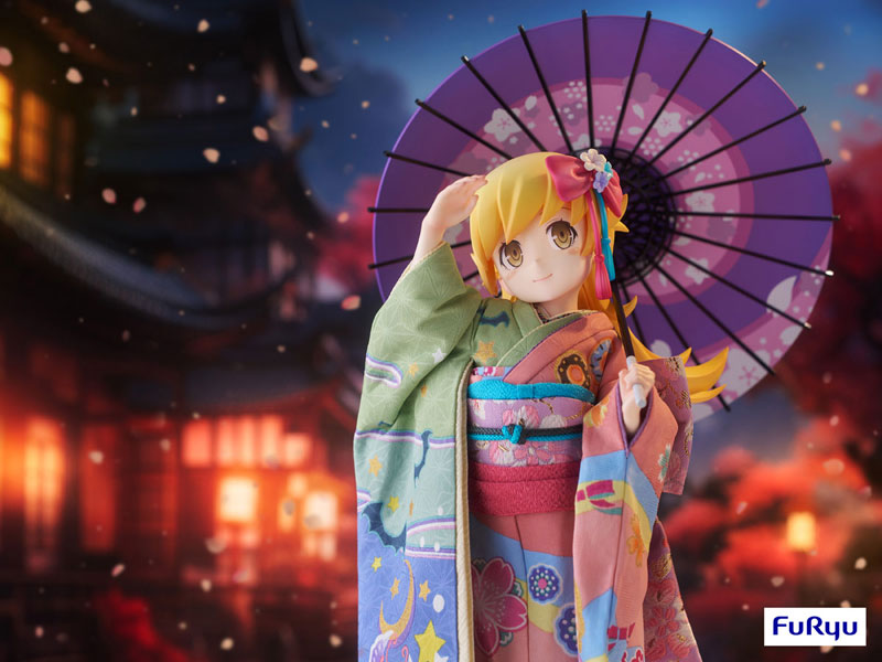 PRE-ORDER FuRyu - F:Nex - Monogatari Series - Shinobu Oshino: Japanese Doll 1/4