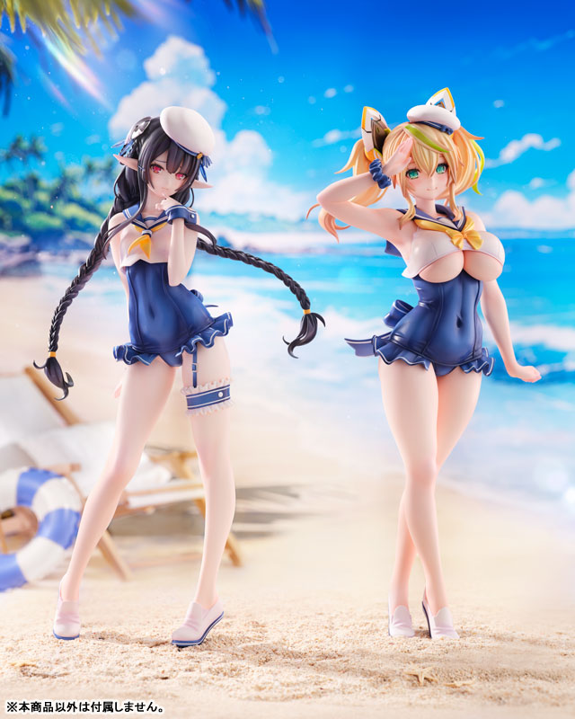 PRE-ORDER Amakuni - Phantasy Star Online 2 es - Blue Sea Annette: Summer Vacation 1/7 [EXCLUSIVE]