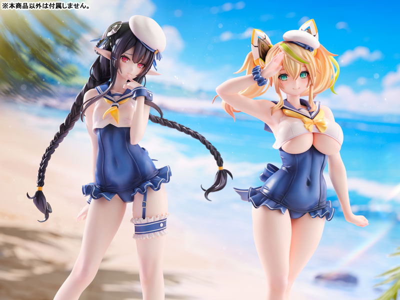 PRE-ORDER Amakuni - Phantasy Star Online 2 es - Blue Sea Annette: Summer Vacation 1/7 [EXCLUSIVE]