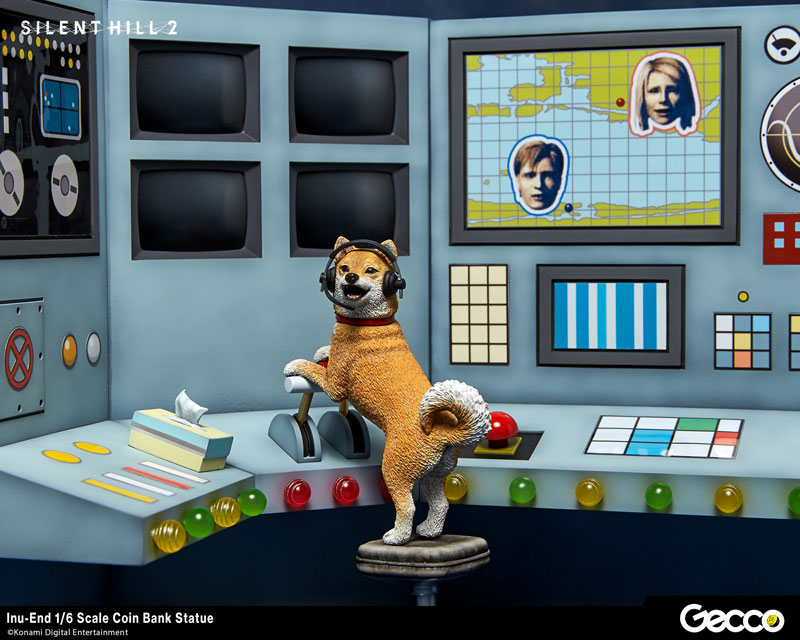 PRE-ORDER Gecco - Silent Hill 2 Coin Bank Statue - Dog Ending 1/6