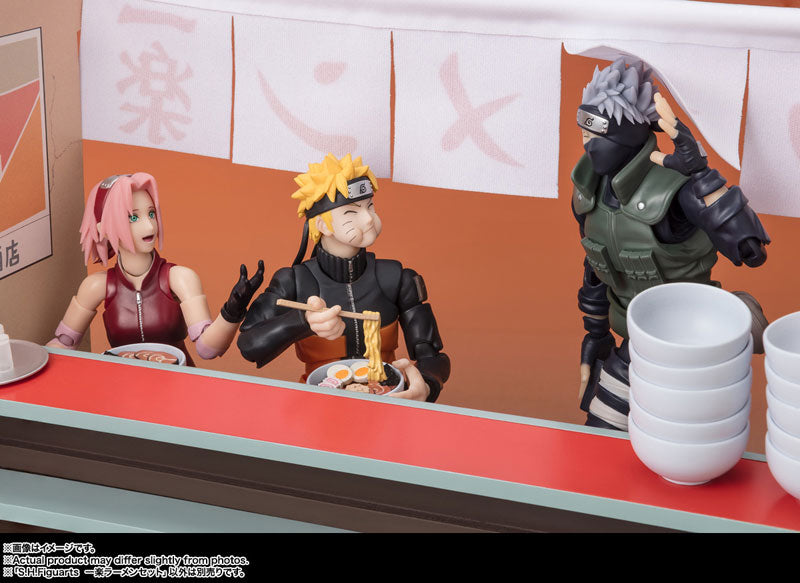 PRE-ORDER Bandai - S.H.Figuarts - Naruto Shippuden - Ramen Ichiraku Set
