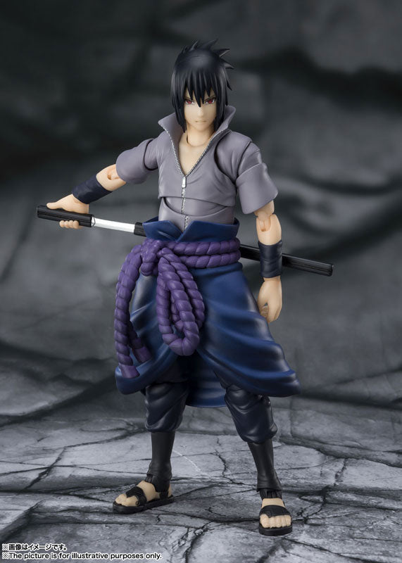 PRE-ORDER Bandai - S.H.Figuarts - Naruto Shippuden - Sasuke Uchiha: He Who Bears All Hatred [Reproduction Ver. ]