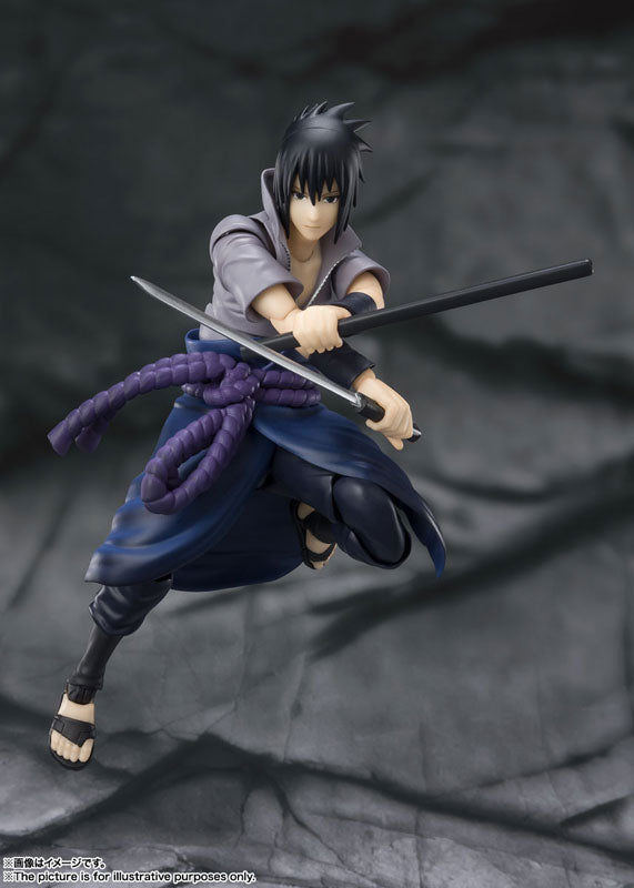 PRE-ORDER Bandai - S.H.Figuarts - Naruto Shippuden - Sasuke Uchiha: He Who Bears All Hatred [Reproduction Ver. ]