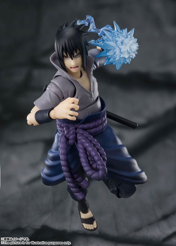 PRE-ORDER Bandai - S.H.Figuarts - Naruto Shippuden - Sasuke Uchiha: He Who Bears All Hatred [Reproduction Ver. ]