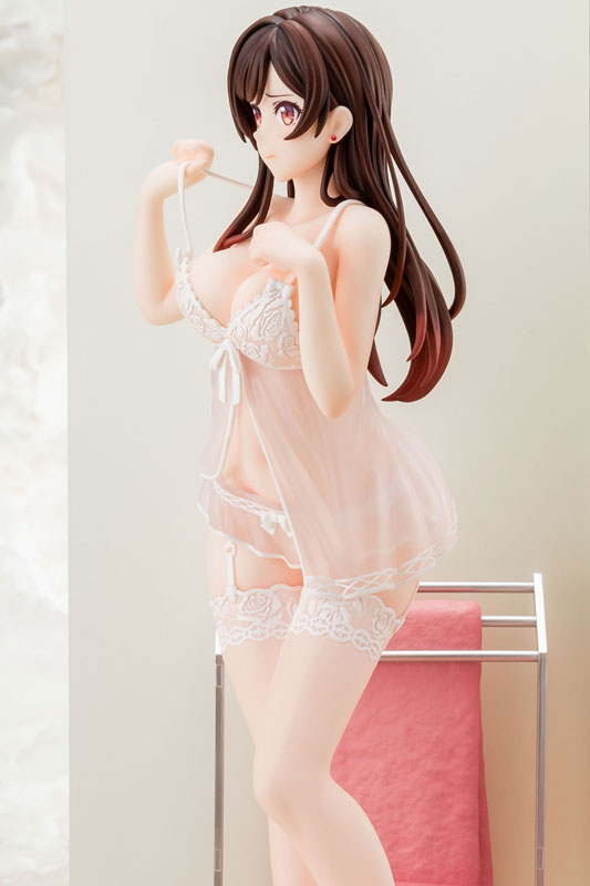 PRE-ORDER Hakoiri Musume - Rent-A-Girlfriend - Chizuru Mizuhara: See-through Lingerie White Ver. 1/6