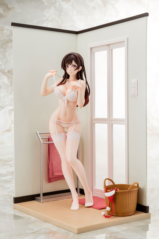 PRE-ORDER Hakoiri Musume - Rent-A-Girlfriend - Chizuru Mizuhara: See-through Lingerie White Ver. 1/6