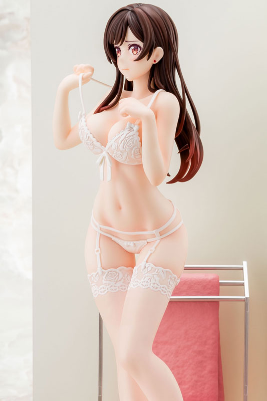 PRE-ORDER Hakoiri Musume - Rent-A-Girlfriend - Chizuru Mizuhara: See-through Lingerie White Ver. 1/6