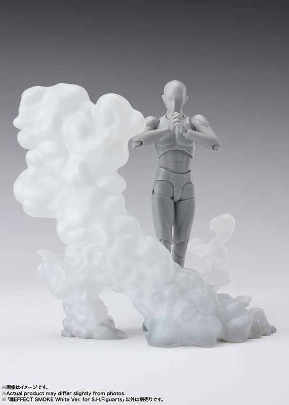 PRE-ORDER Bandai - Tamashii Effect - Smoke: White Ver. for S.H.Figuarts