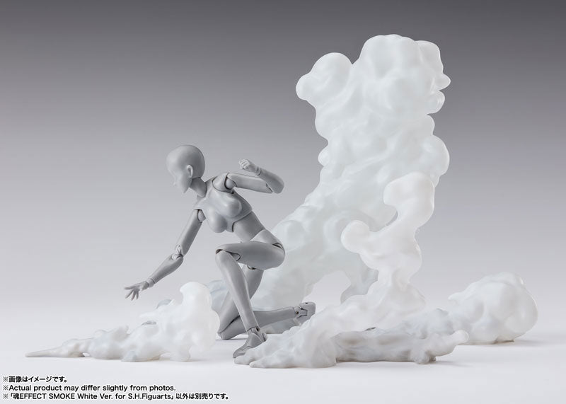 PRE-ORDER Bandai - Tamashii Effect - Smoke: White Ver. for S.H.Figuarts