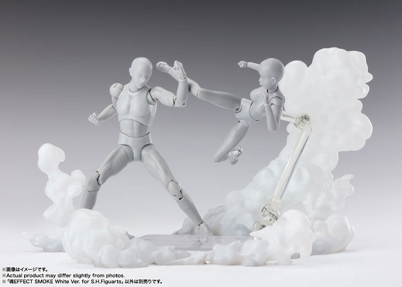 PRE-ORDER Bandai - Tamashii Effect - Smoke: White Ver. for S.H.Figuarts